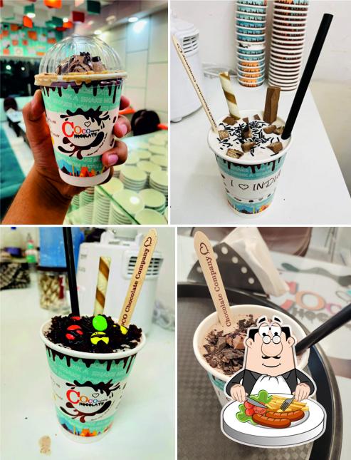 Food at Coco Chocolate Company Mathura