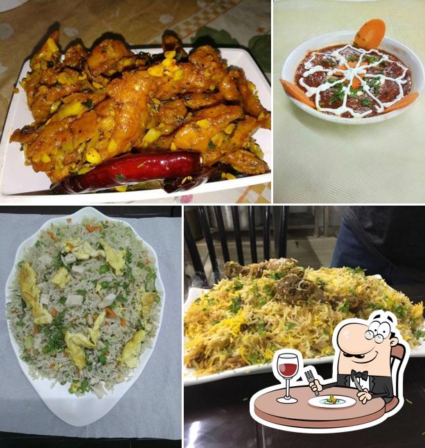 Fried rice at Hyderabadi Daawat