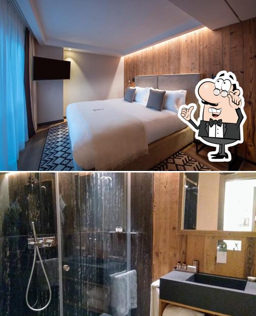 Gli interni di Le Massif Courmayeur