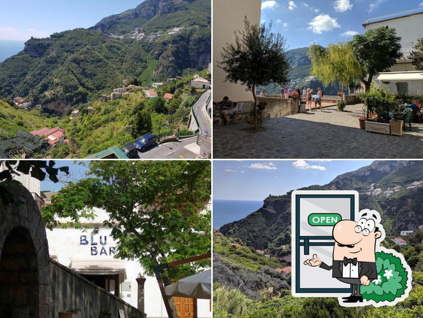 Goditi la vista dall'area esterna di Bar Blu Di Mansi Raffaele