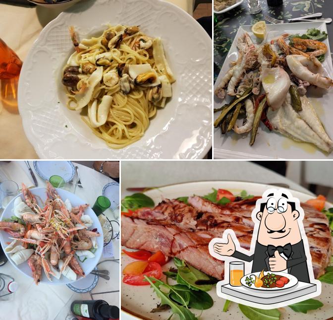 Insalata di rucola al Basilico fresco ristorante