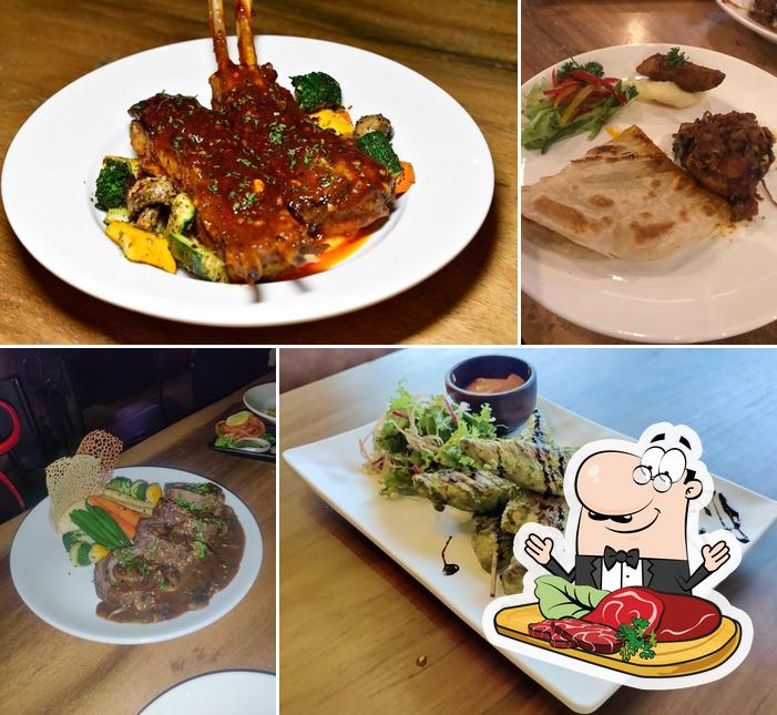 Order meat meals at BUG & BASS