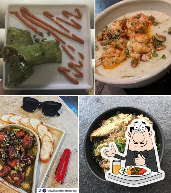 Food at The Bad Cafe