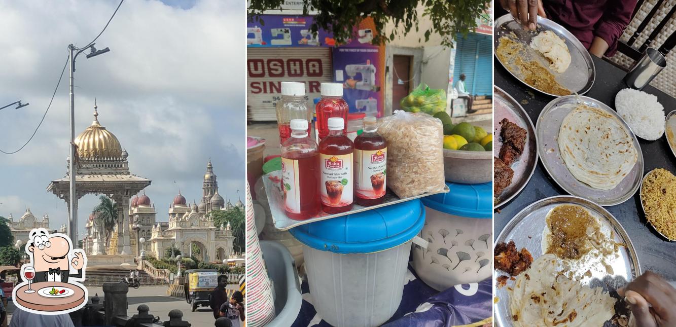 Food at Hotel Zameera