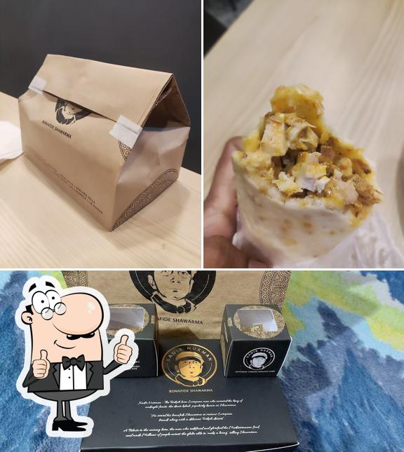 Look at the pic of Kadir Nurman Bonafide Shawarma