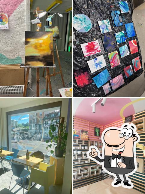 Gli interni di Paint It Easy Zürich Malstudio & Keramikstudio
