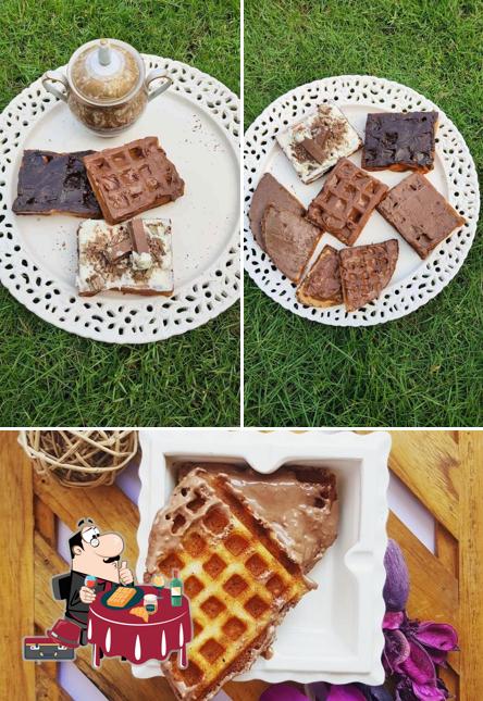 Waffles at The Urban Flavour