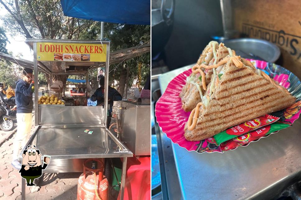 Enjoy a beverage at Lodhi Snackers