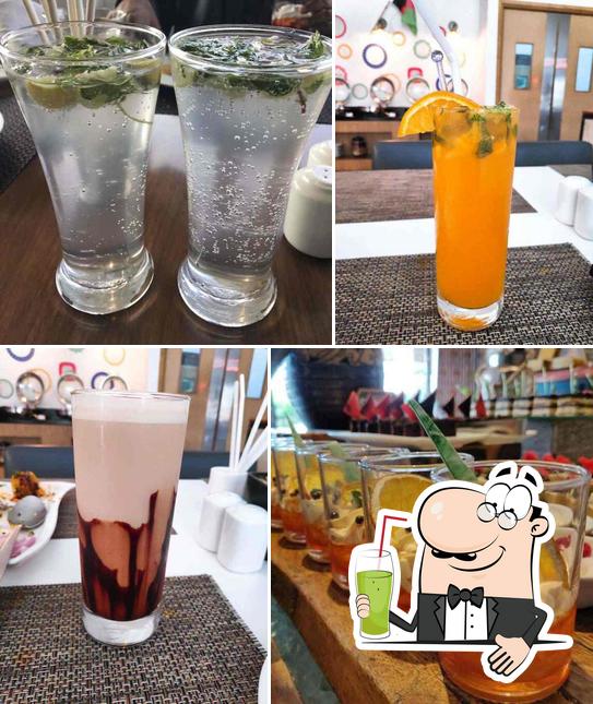 Enjoy a beverage at Coastal Shack