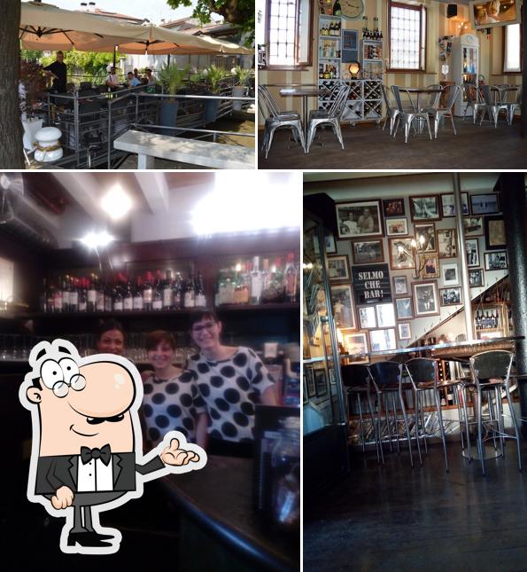 Gli interni di Selmo Café Wine & Spirits Bar