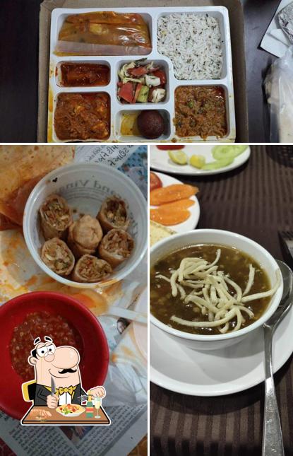 Food at The Grand Vinayak hotel