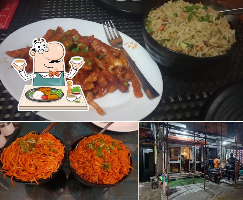 The image of The Oriental Wok’s food and exterior