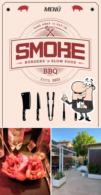 Gli interni di Smoke Burgers’n Slow Food