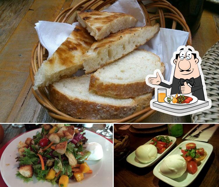 Platos en Olea Mozzarella Bar (Joaquim Antunes)