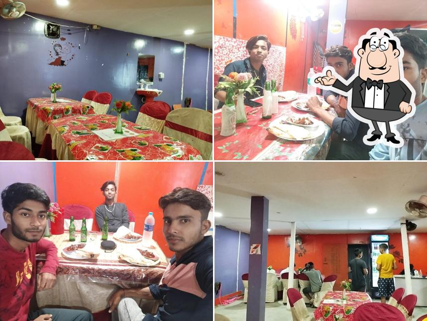 The interior of Banga family restaurant