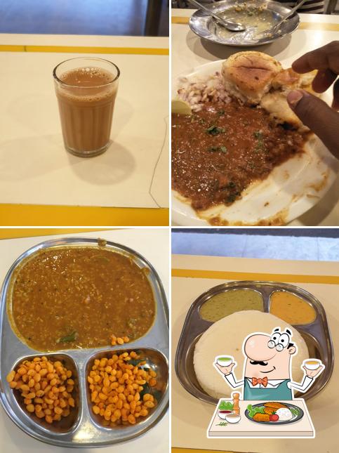 Chocolate mousse at Brahmins' Thatte Idli