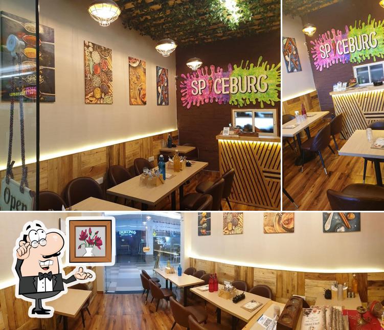 Check out how Spiceburg-Indian ,chinese and kebabs looks inside