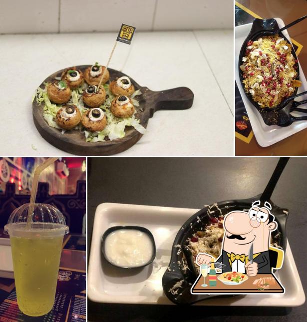 Food at The Temple Run Shake Studio