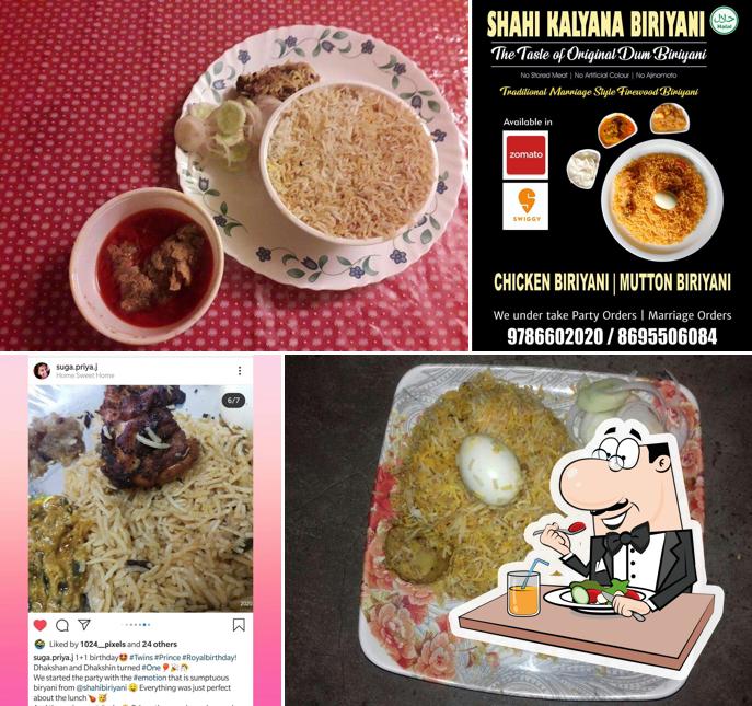 Meals at 1st One Sahi Biriyani