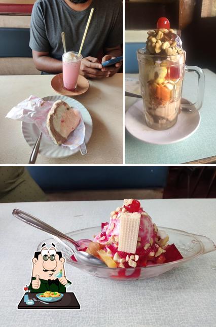 Food at Himalaya Ice Cream Factory