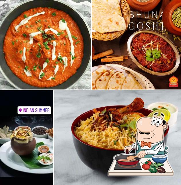 Chicken curry at Indian Summer Restaurant