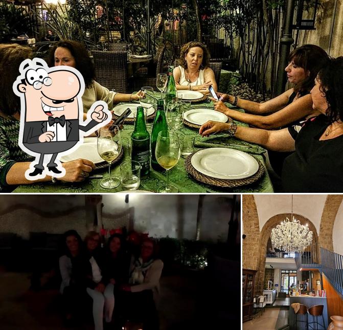 Gli interni di La Contrada