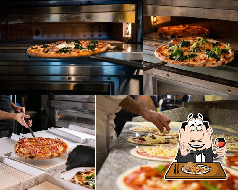 A dieci Pizza Kurier Basel, puoi provare una bella pizza