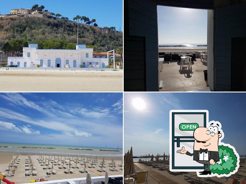 Goditi la vista dagli esterni di La Sirenella