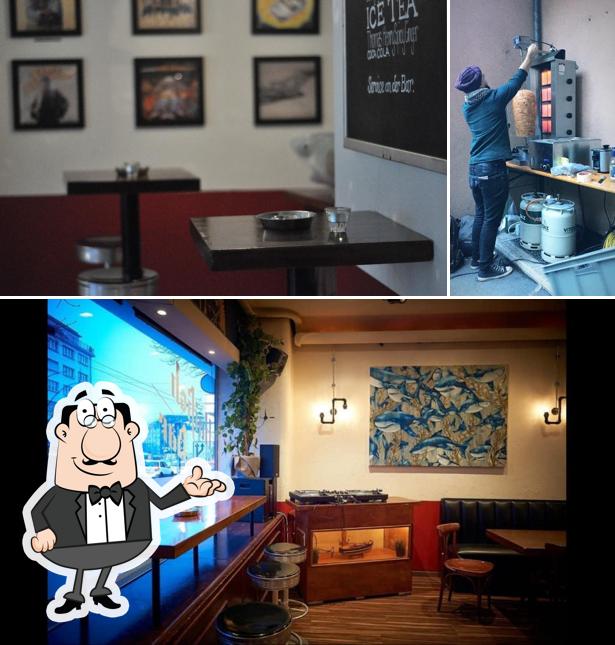 Dai un'occhiata agli interni di Haifish Bar