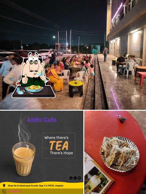 Food at Atithi cafe