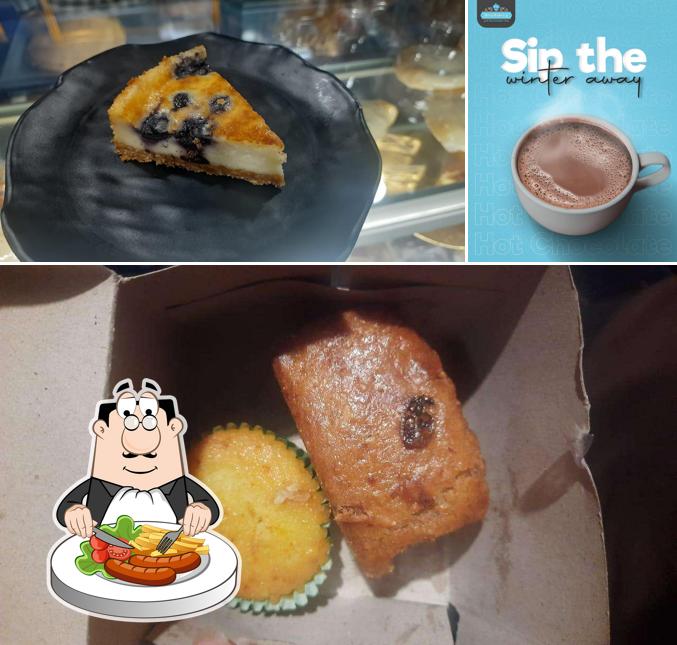 Check out the photo showing food and beverage at Bleu Bakery & Cafe