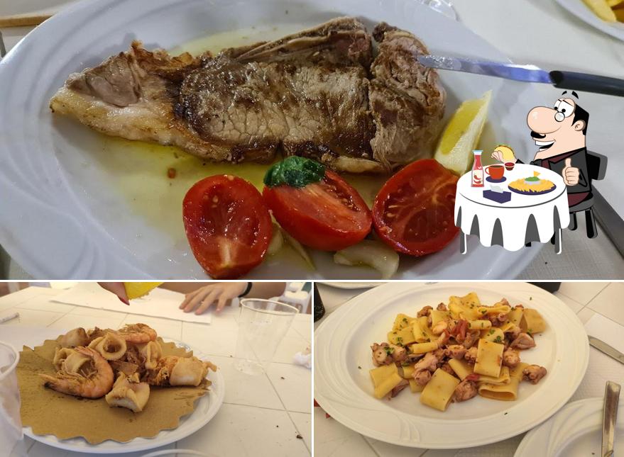 Piatto di formaggi al Conchiglia Azzurra