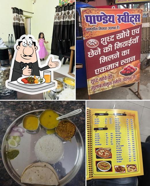 Food at Pandey restaurant and getting sarvice