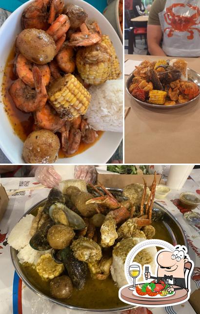 Essayez des fruits de mer à Seau de Crabe Restaurant