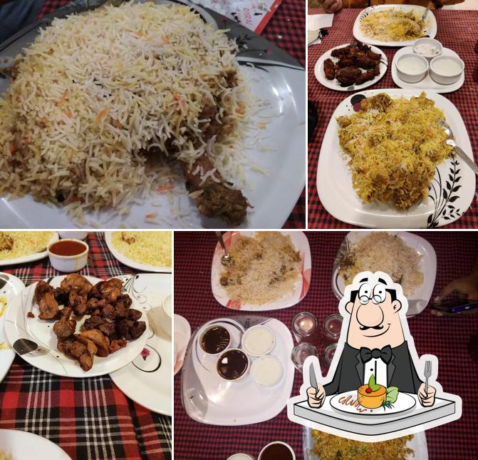 Meals at Sultan Biryani center