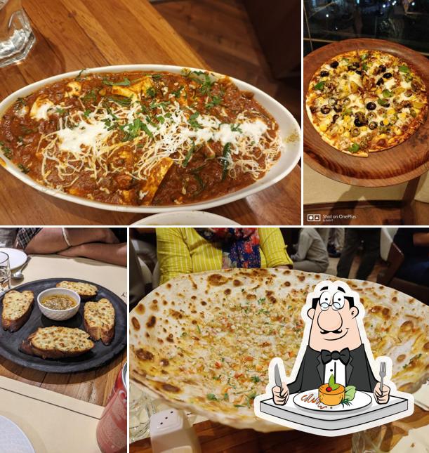 Food at The Galaxy Revolving Restaurant