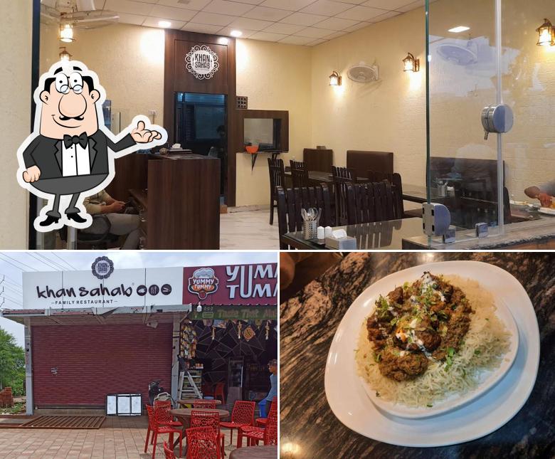 The interior of Khan Sahab Family Restaurant - Best Non-Veg Restaurant in Bhopal Mughlai Restaurant in Bhopal