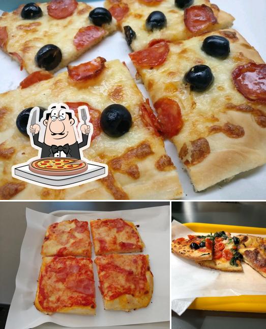 A Caffetteria Pizzeria De Rose, puoi ordinare una bella pizza