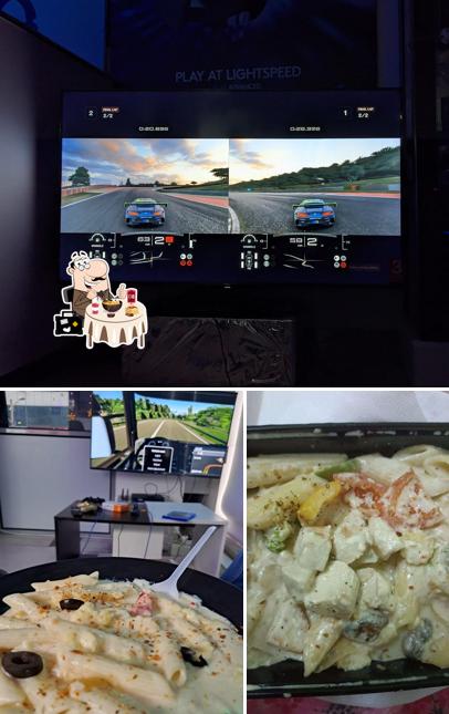 Check out the picture showing food and exterior at Laegamers Lounge Esports