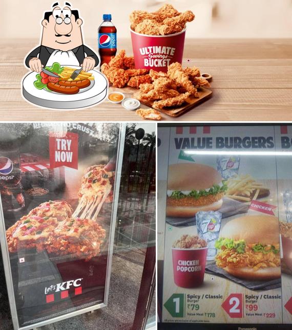 The restaurant's food and beverage