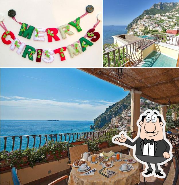 Gli interni di Albergo California