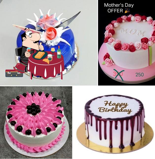 CRAZY CAKES Ranchi serves a selection of desserts