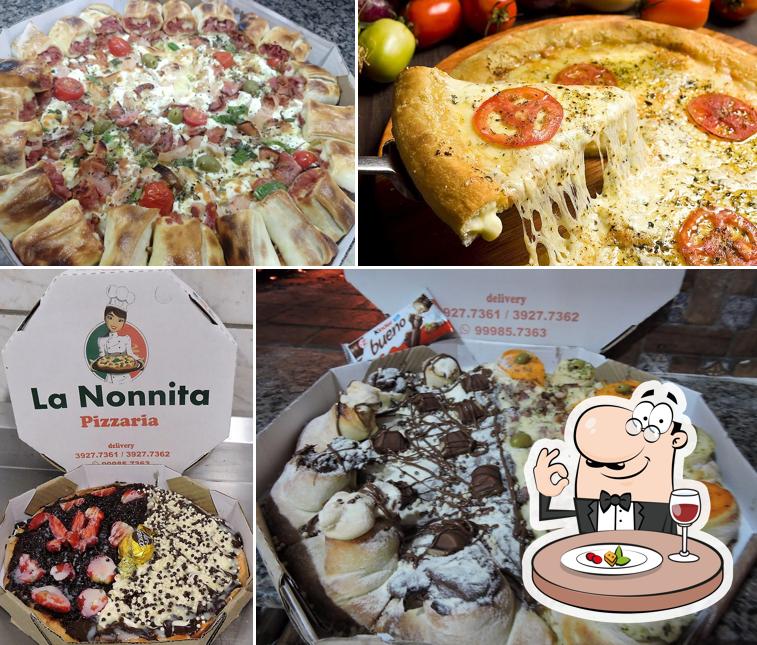 Platos en La Nonnita Pizzaria