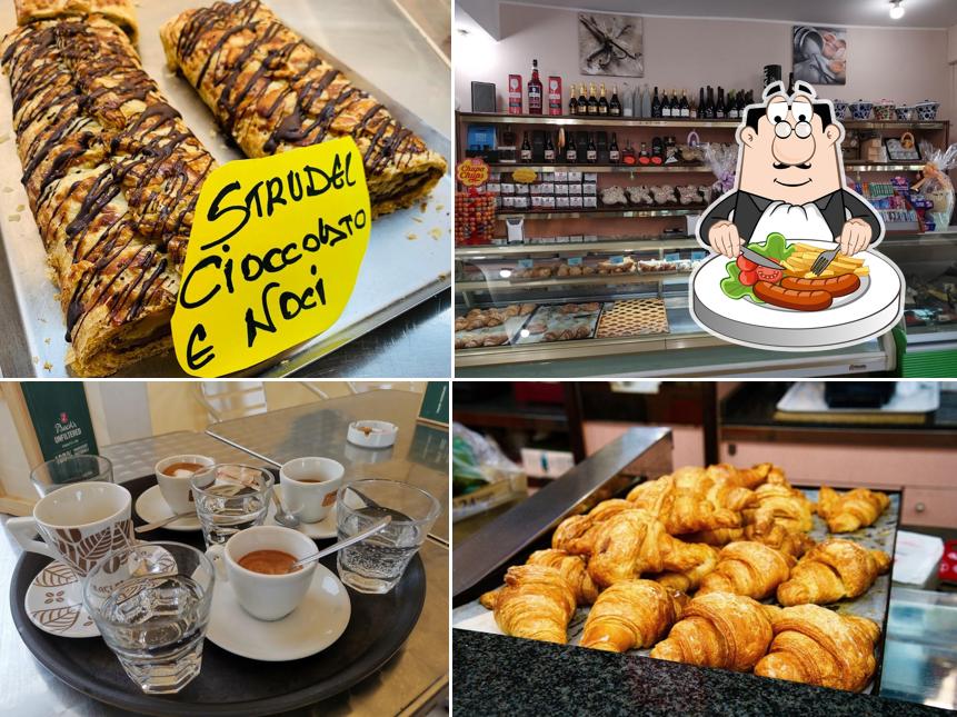 Platti al Pasticceria Cimoroni Lido di Tarquinia