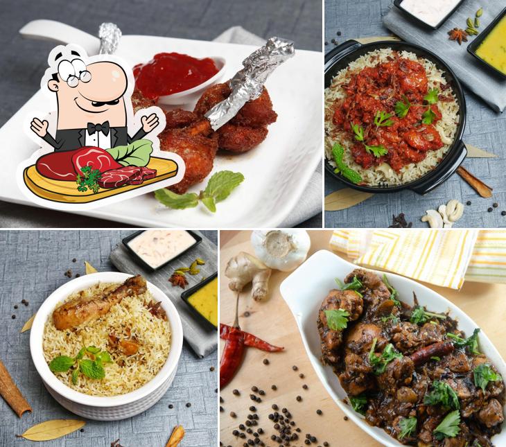 Sahukar Biryani offers meat meals