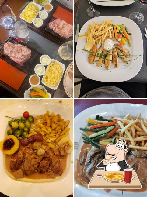 Patatine fritte al Restaurant du Grand-Pont