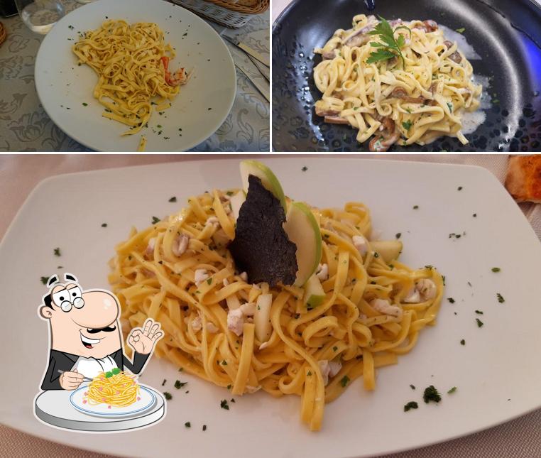 Spaghetti alla carbonara al Bar Ristorante Pizzeria da Nella