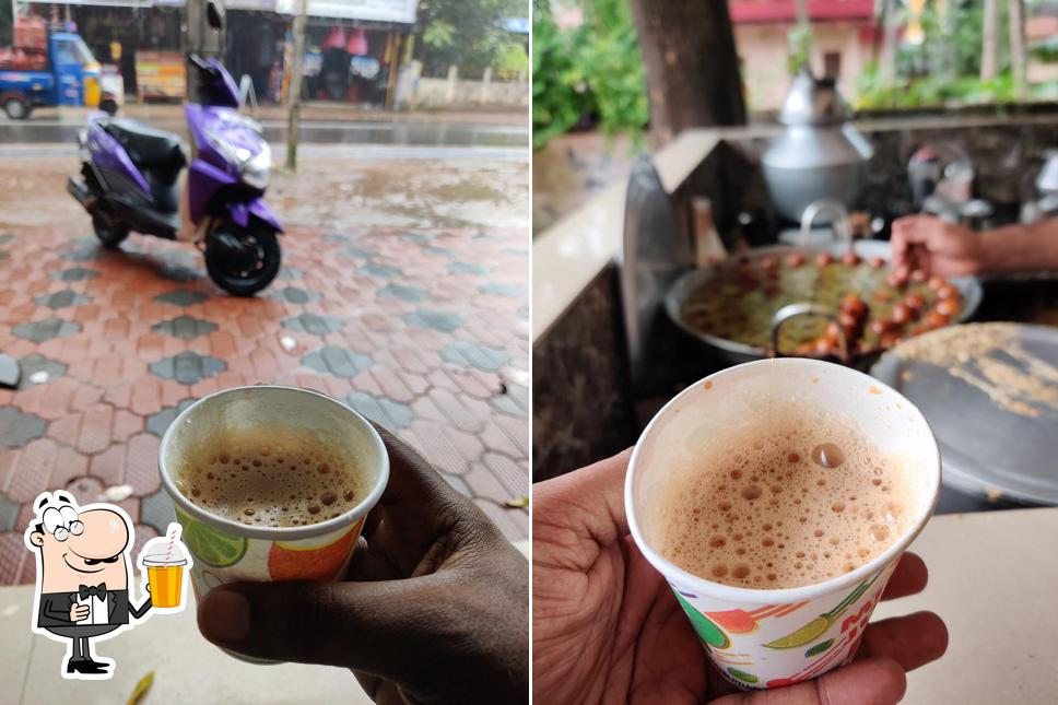 Enjoy a drink at Panduranga Tea Shop