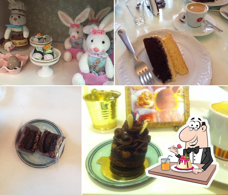 Peça as opções doces