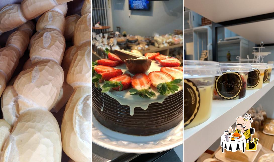 Comida em Padaria Oliveira Casa de Pães